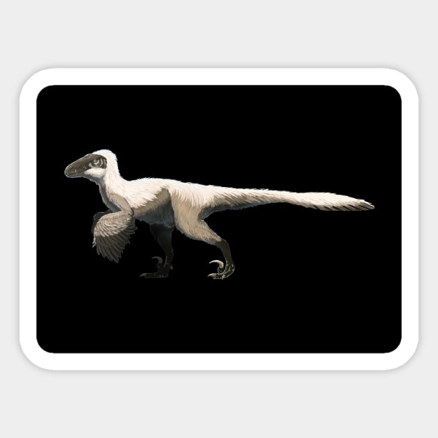 Deinonychus Sticker by thek560